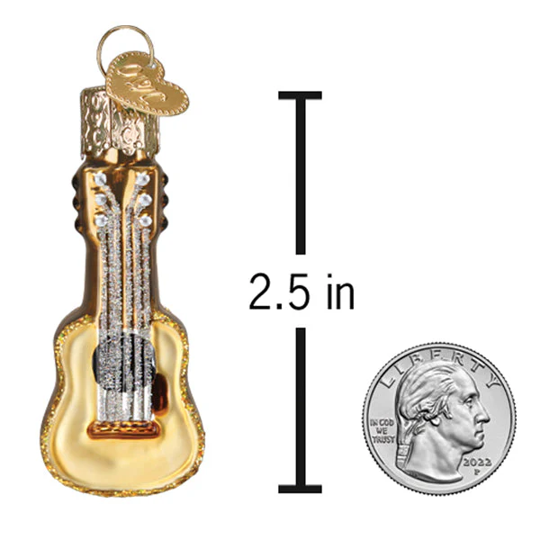 Mini Guitar Ornament - Image 5
