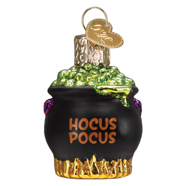 Mini Halloween Cauldron Ornament - Image 2