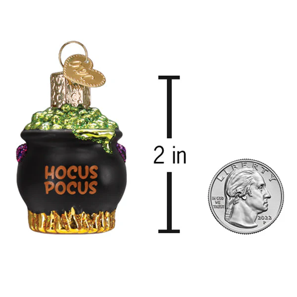 Mini Halloween Cauldron Ornament - Image 5
