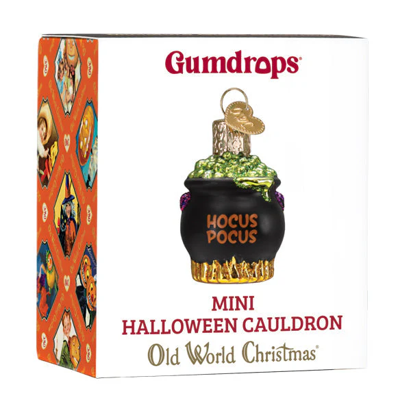 Mini Halloween Cauldron Ornament - Image 6