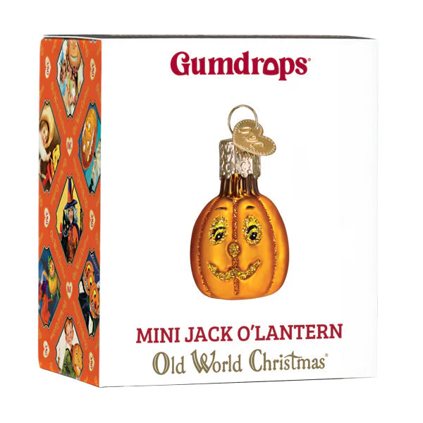 Mini Jack O'lantern Ornament - Image 6