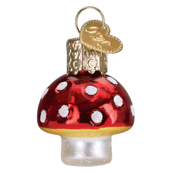 Mini Lucky Mushroom Ornament by Old World Christmas - Image 2