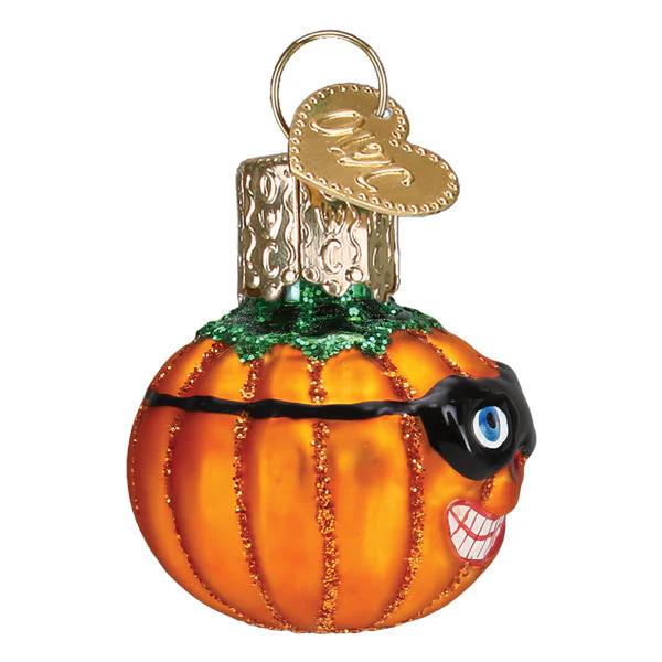 Mini Masked Jack O'lantern Ornament - Image 4
