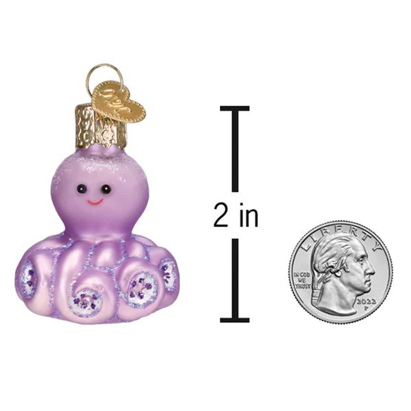 Mini Octopus Ornament by Old World Christmas - Image 5