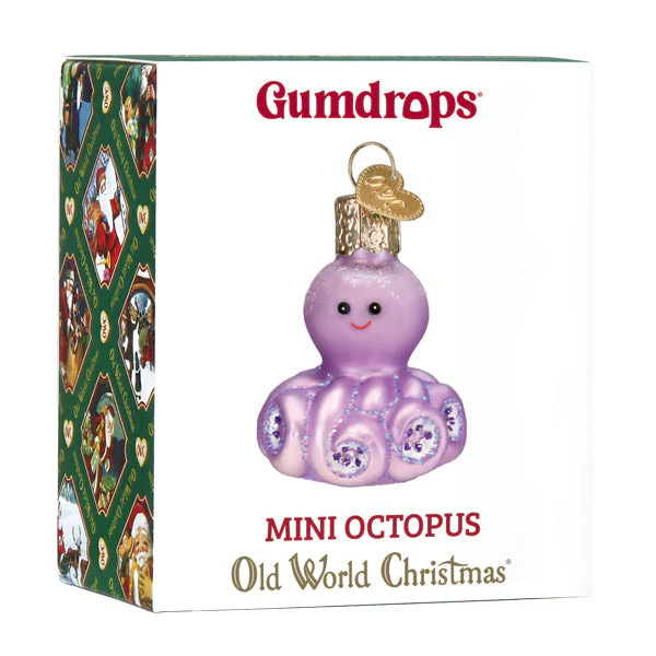 Mini Octopus Ornament by Old World Christmas - Image 6