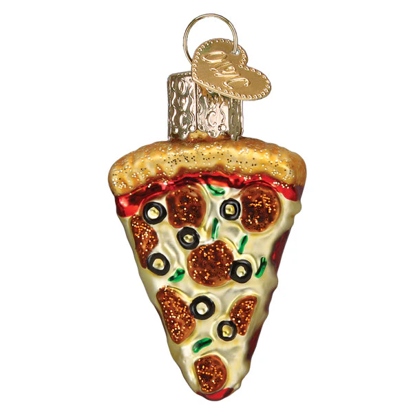 Mini Pizza Slice Ornament - Image 2
