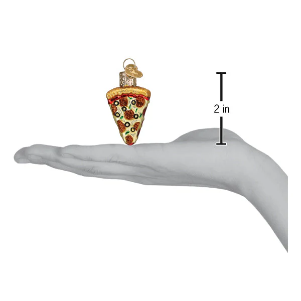 Mini Pizza Slice Ornament - Image 5