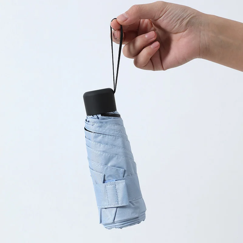 Mini Pocket Travel Umbrella Windproof Automatic Folding Compact Rain Umbrella - Image 2