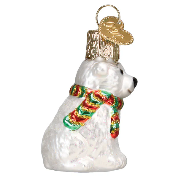 Mini Polar Bear Ornament - Image 4