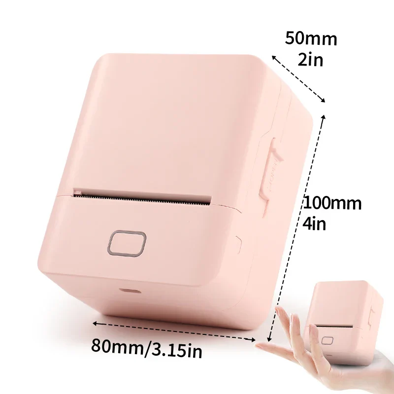 Mini Portable Thermal Label Printer for Phone, Color Sticker Maker Bluetooth SK20 - Image 5