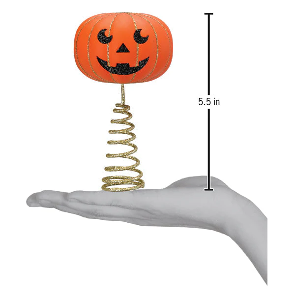 Mini Pumpkin Head Tree Topper - Image 2