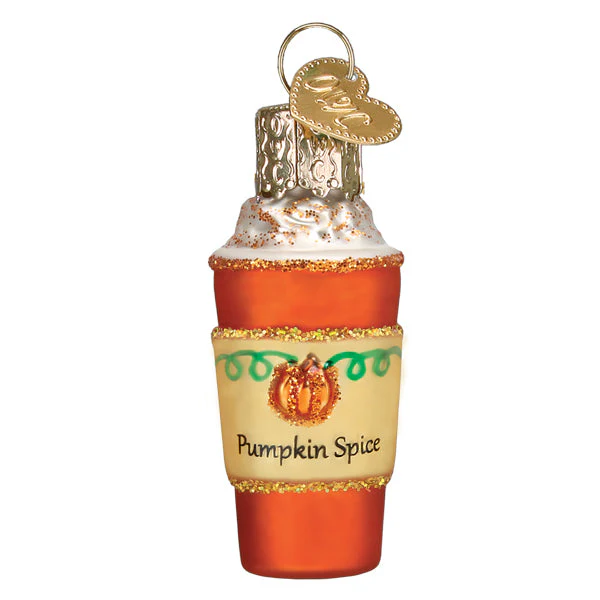 Mini Pumpkin Spice Latte Ornament - Image 2