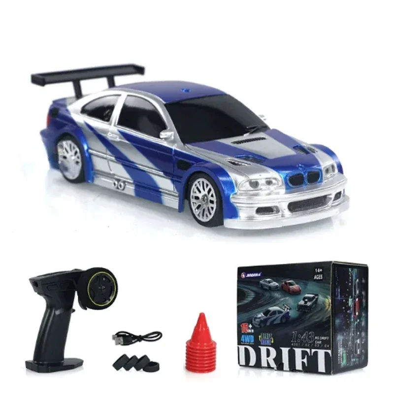 Mini RC Drift Car 1:43 Scale 4WD Remote Control Racing Vehicle Toy - Image 12