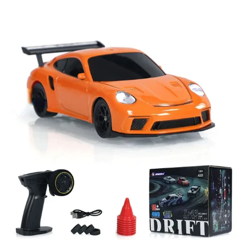 Mini RC Drift Car 1:43 Scale 4WD Remote Control Racing Vehicle Toy - Image 7
