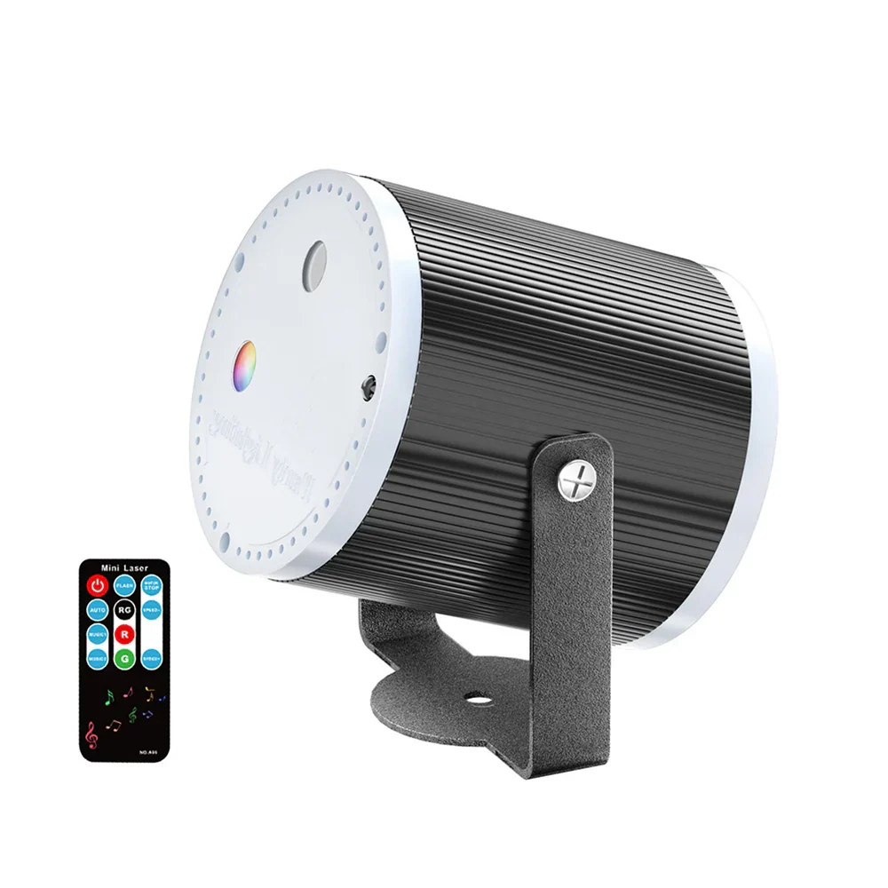 Mini RGB Laser DJ Disco Party Light USB Stage Projector with Remote KTV Bar Wedding - Image 8