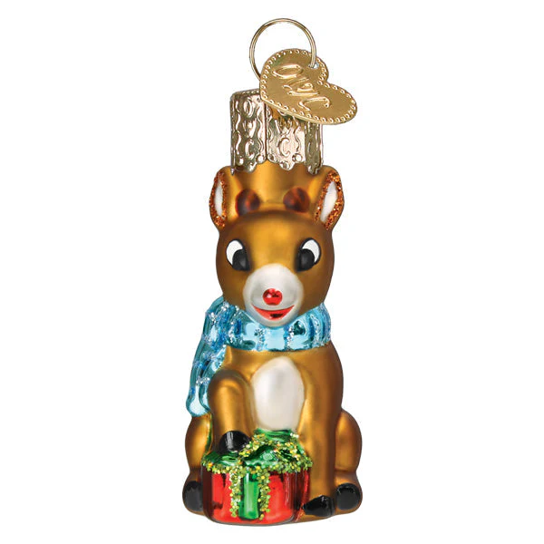 Mini Rudolph The Red-Nosed Reindeer Ornament - Image 2