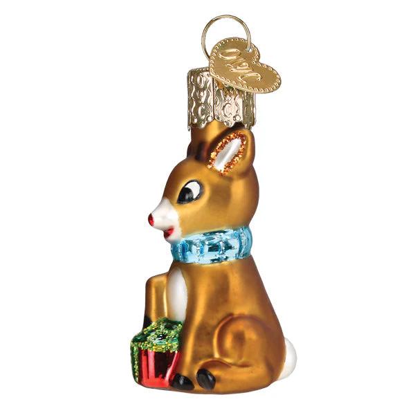 Mini Rudolph The Red-Nosed Reindeer Ornament - Image 4