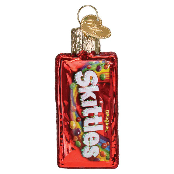Mini Skittles Bag Ornament Christmas Decoration - Image 2
