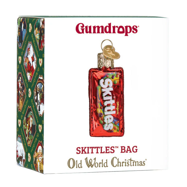 Mini Skittles Bag Ornament Christmas Decoration - Image 6