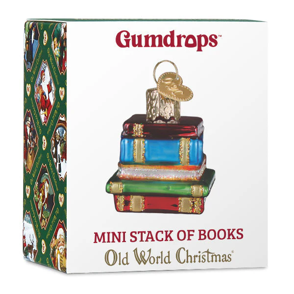 Mini Stack Of Books Ornament - Image 6