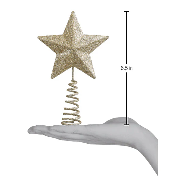 Mini Star Tree Topper 6.5 Inch - Image 2