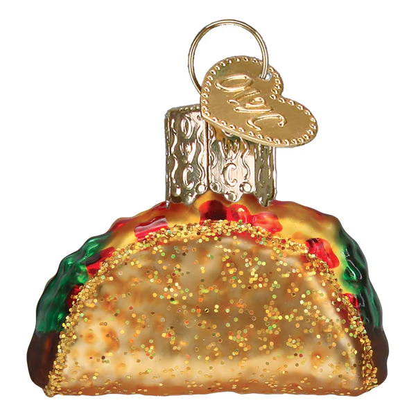 Mini Taco Ornament by Old World Christmas - Image 2
