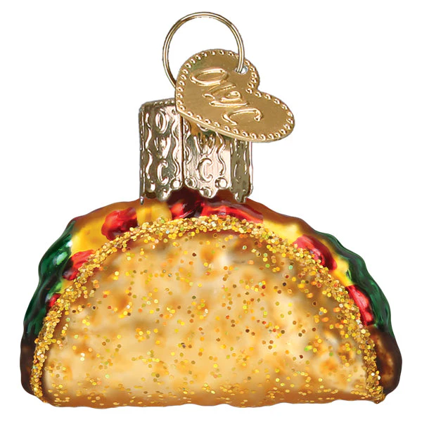 Mini Taco Ornament by Old World Christmas - Image 3