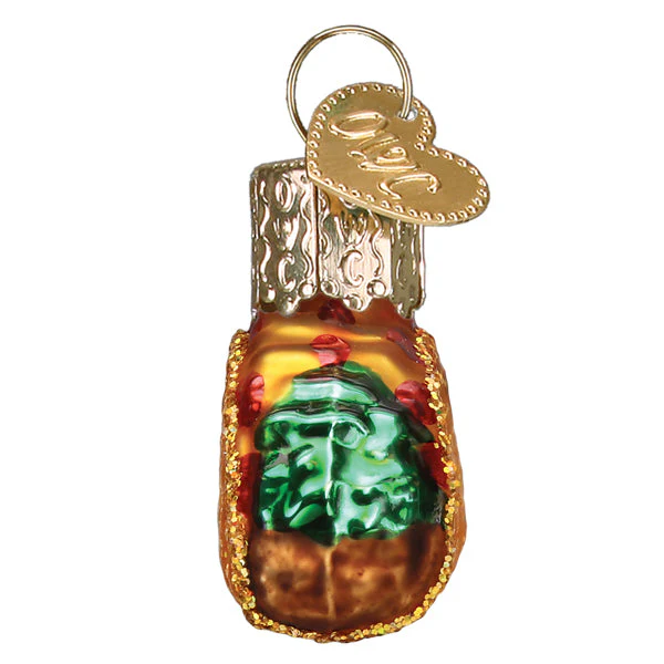 Mini Taco Ornament by Old World Christmas - Image 4