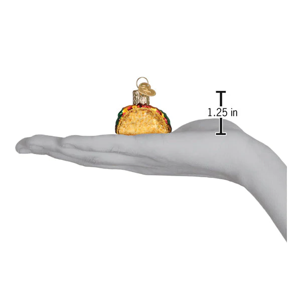 Mini Taco Ornament by Old World Christmas - Image 5