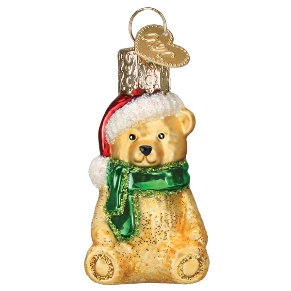 Mini Teddy Bear Ornament - Image 2