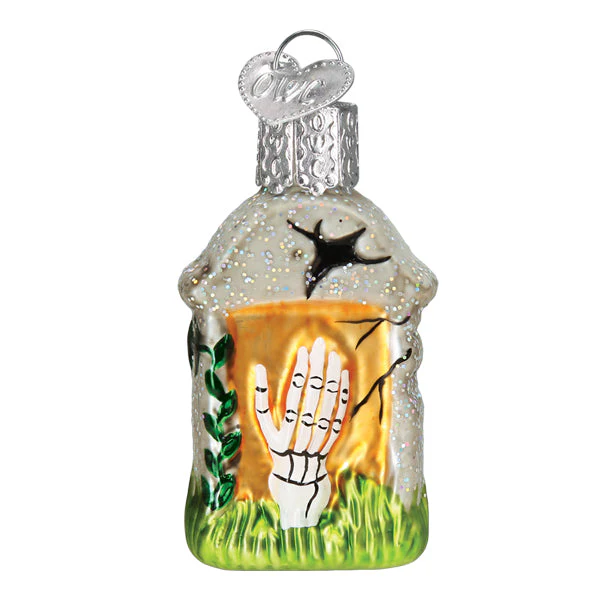 Mini Tombstone Ornament by Old World Christmas - Image 3