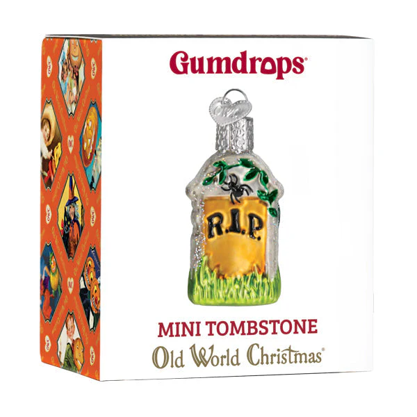Mini Tombstone Ornament by Old World Christmas - Image 6