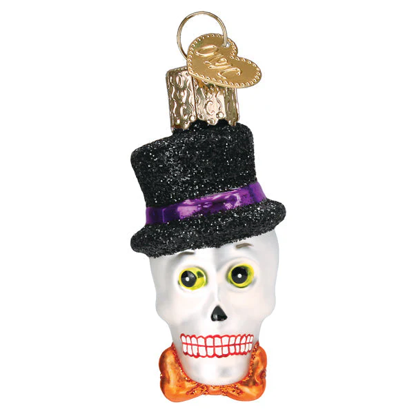 Mini Top Hat Skeleton Ornament - Image 2