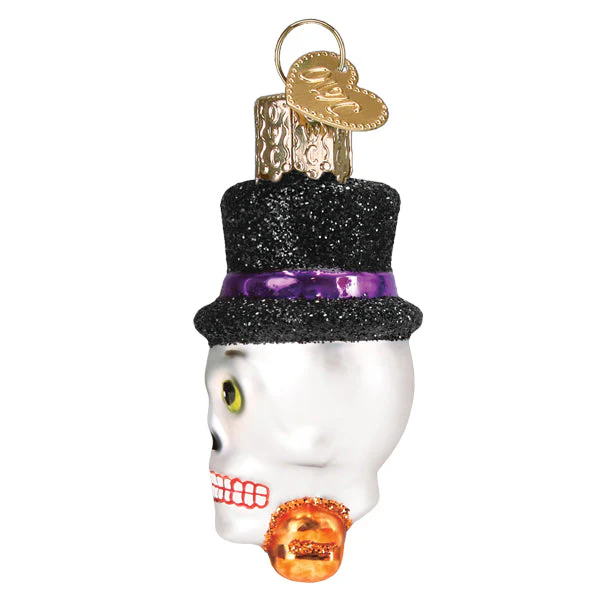 Mini Top Hat Skeleton Ornament - Image 4