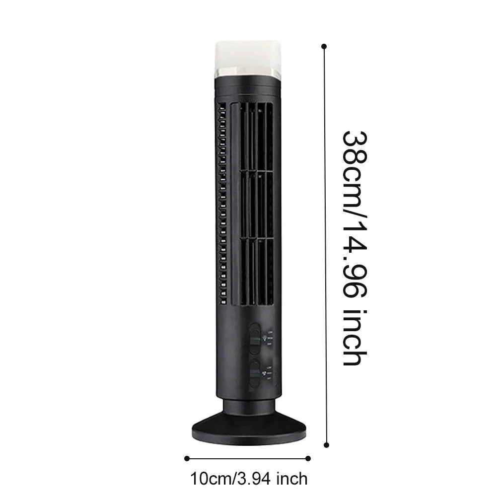 Mini USB Bladeless Desktop Air Conditioner Portable Cooler Fan - Image 4