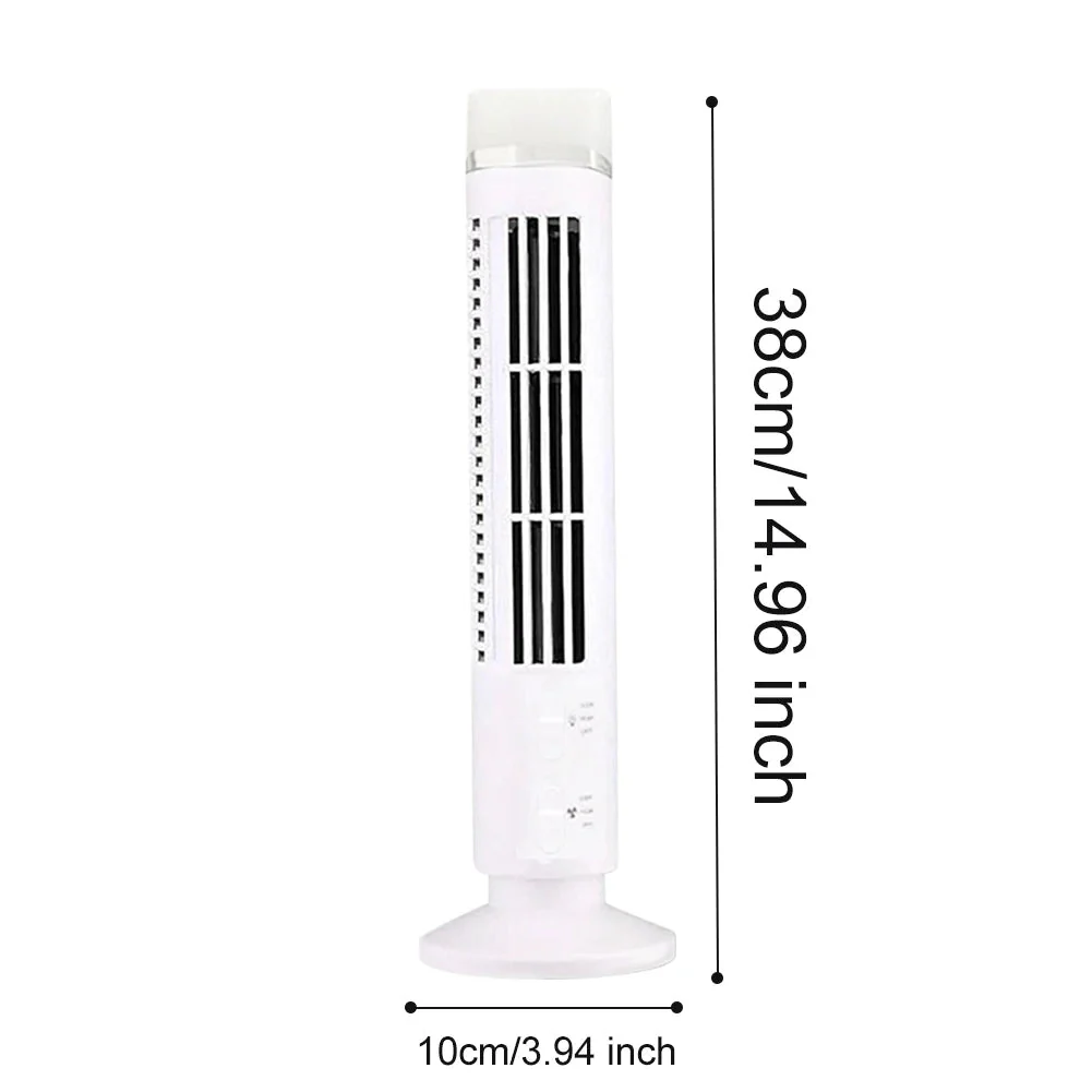 Mini USB Bladeless Desktop Air Conditioner Portable Cooler Fan - Image 5