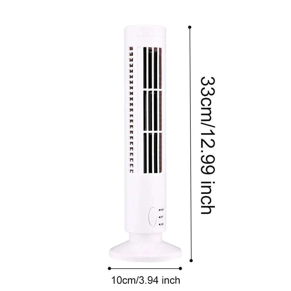 Mini USB Bladeless Desktop Air Conditioner Portable Cooler Fan - Image 7