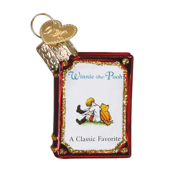 Mini Winnie-The-Pooh Book Ornament - Image 2