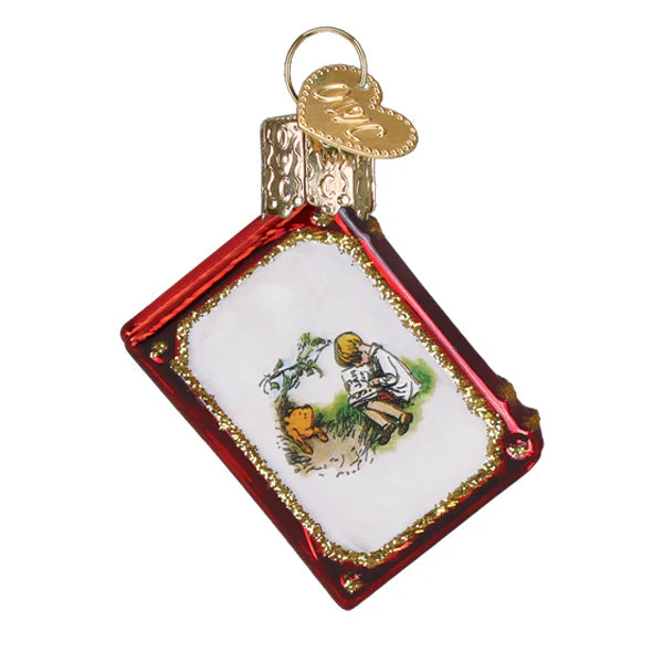 Mini Winnie-The-Pooh Book Ornament - Image 4