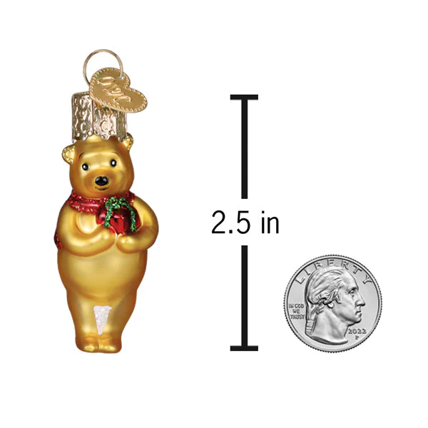 Mini Winnie With Gift Ornament - Image 5