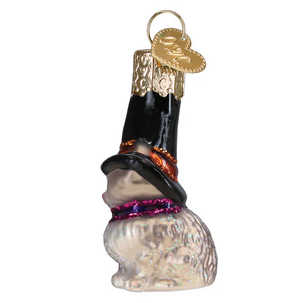 Mini Witch Cat Ornament - Image 4