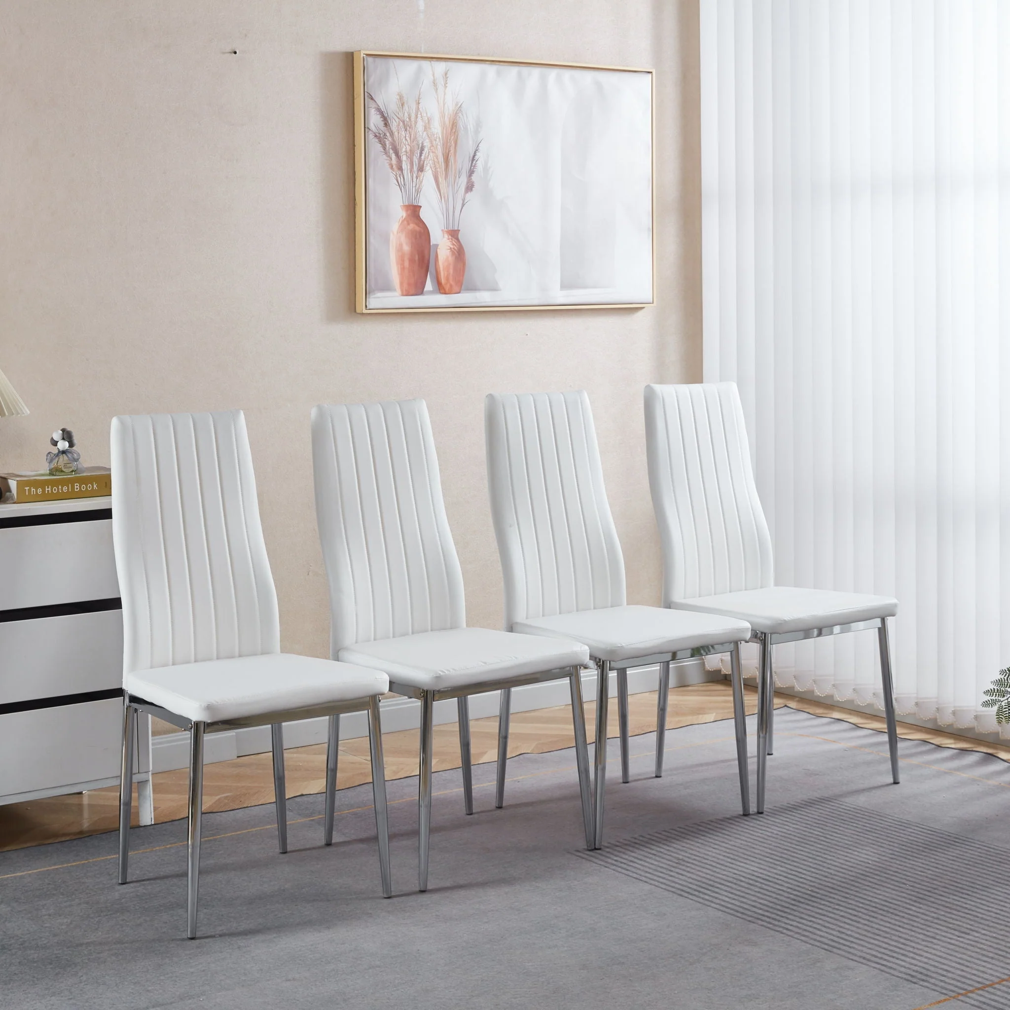 Minimalist Design Dining Chair (Set of 4) - Image 3