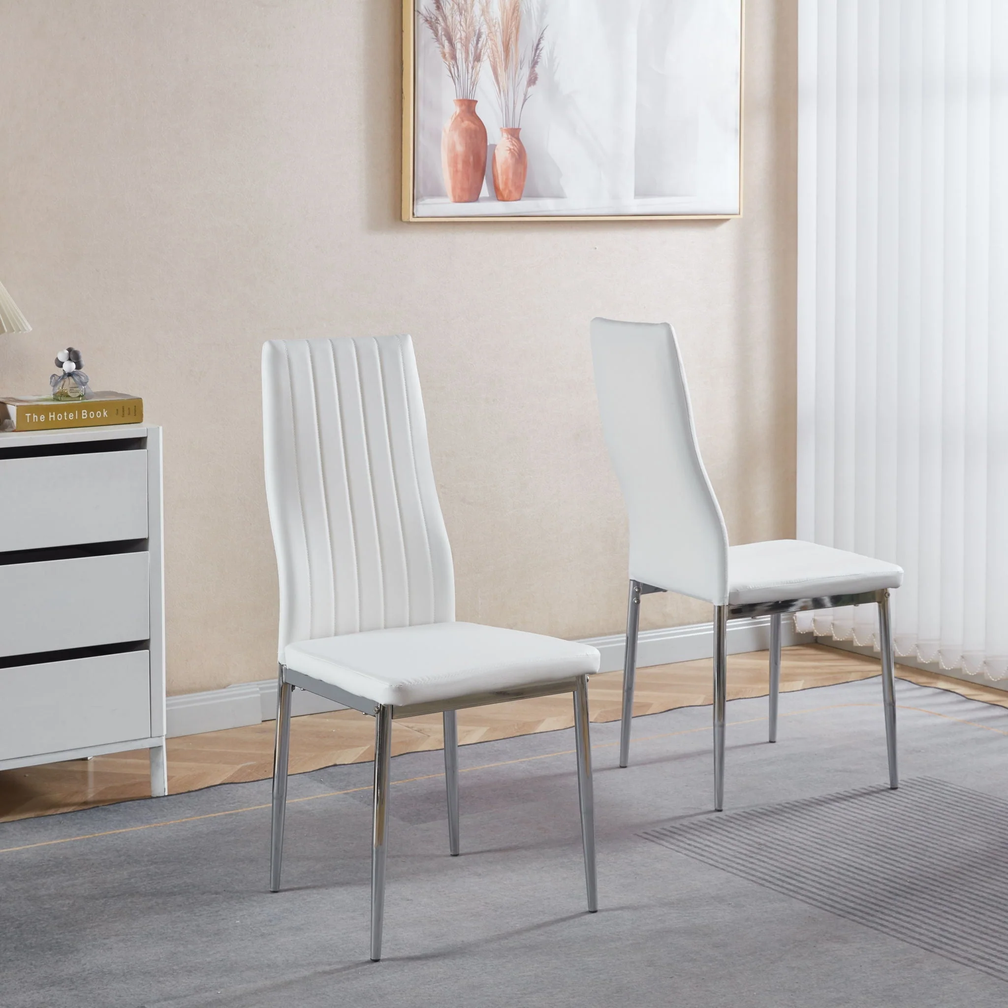 Minimalist Design Dining Chair (Set of 4) - Image 4