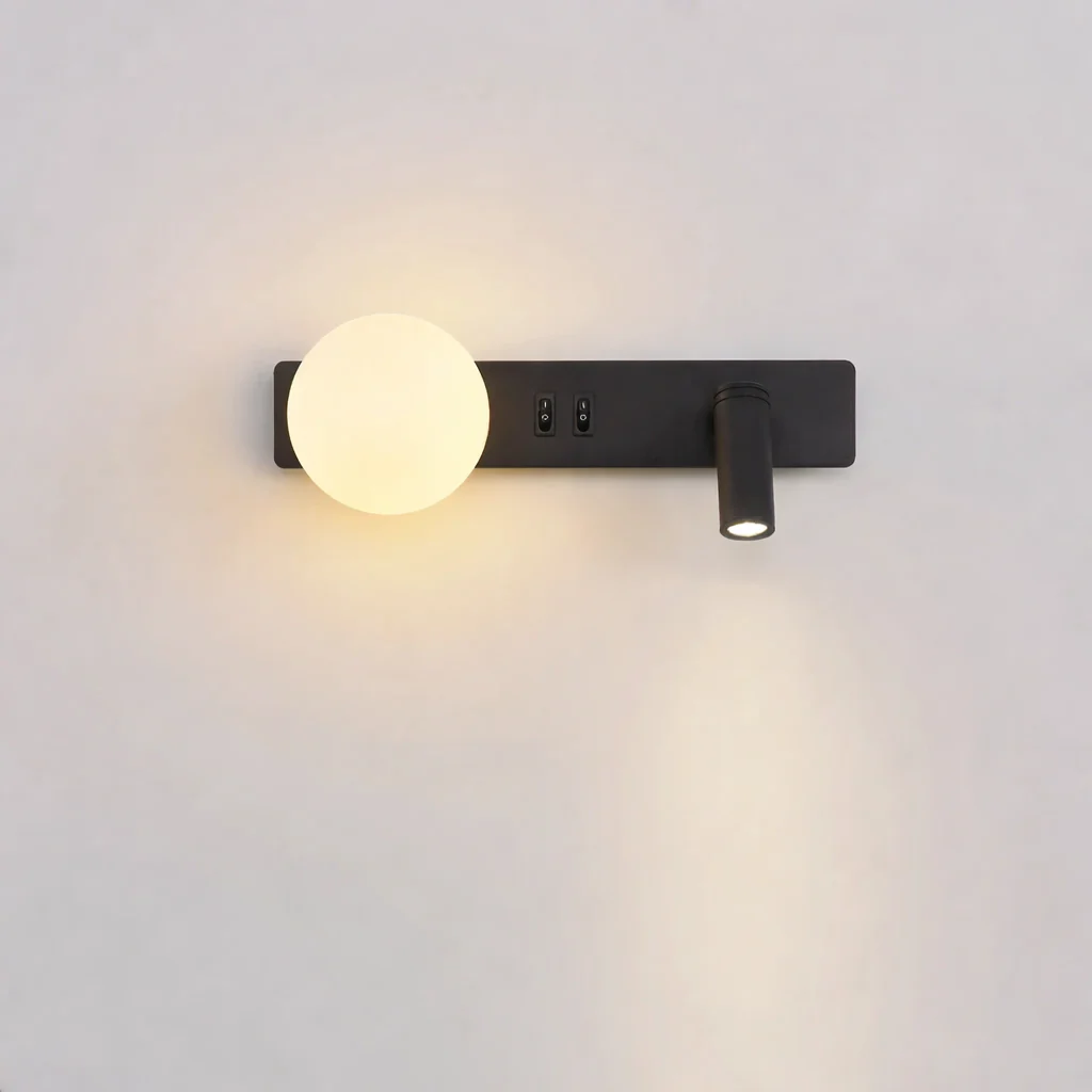 Minimalist LED Wall Sconce Italian Style Bedroom Bedside Living Room Light - Image 6