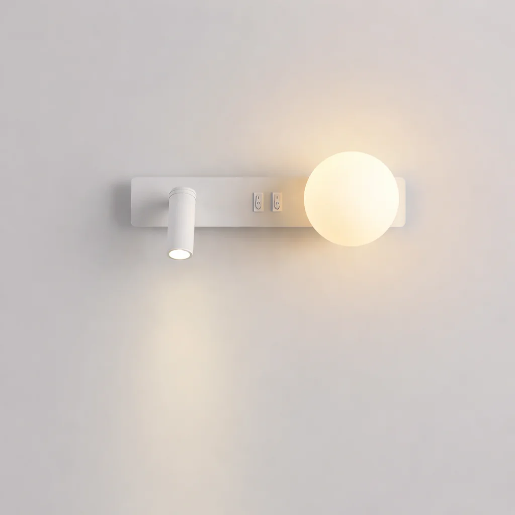 Minimalist LED Wall Sconce Italian Style Bedroom Bedside Living Room Light - Image 7