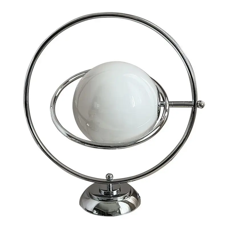 Minimalist Planet Desk Lamp Bauhaus Moon Glass Bedside Light Modern Home Decor - Image 5