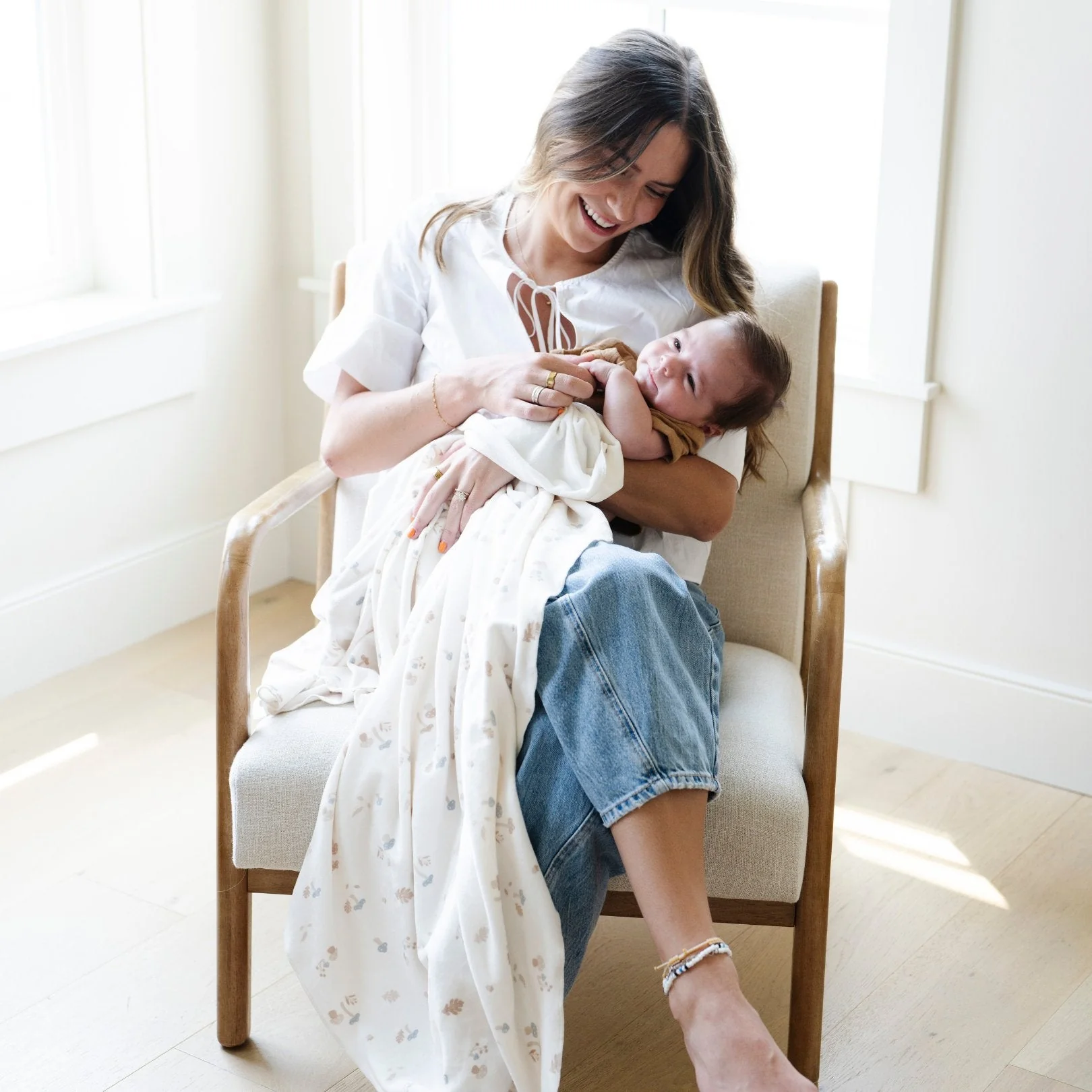 Minky Stretch Luxe Swaddle Blanket - Image 21
