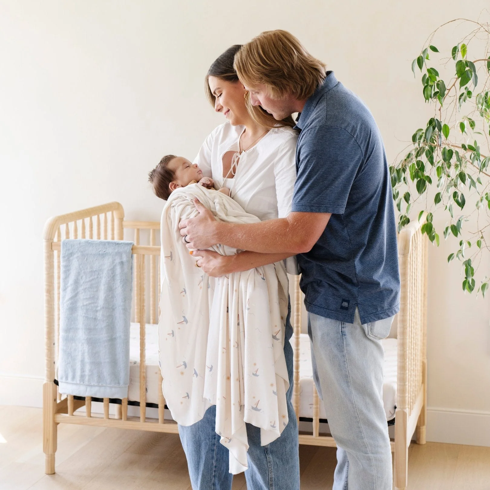 Minky Stretch Luxe Swaddle Blanket - Image 24