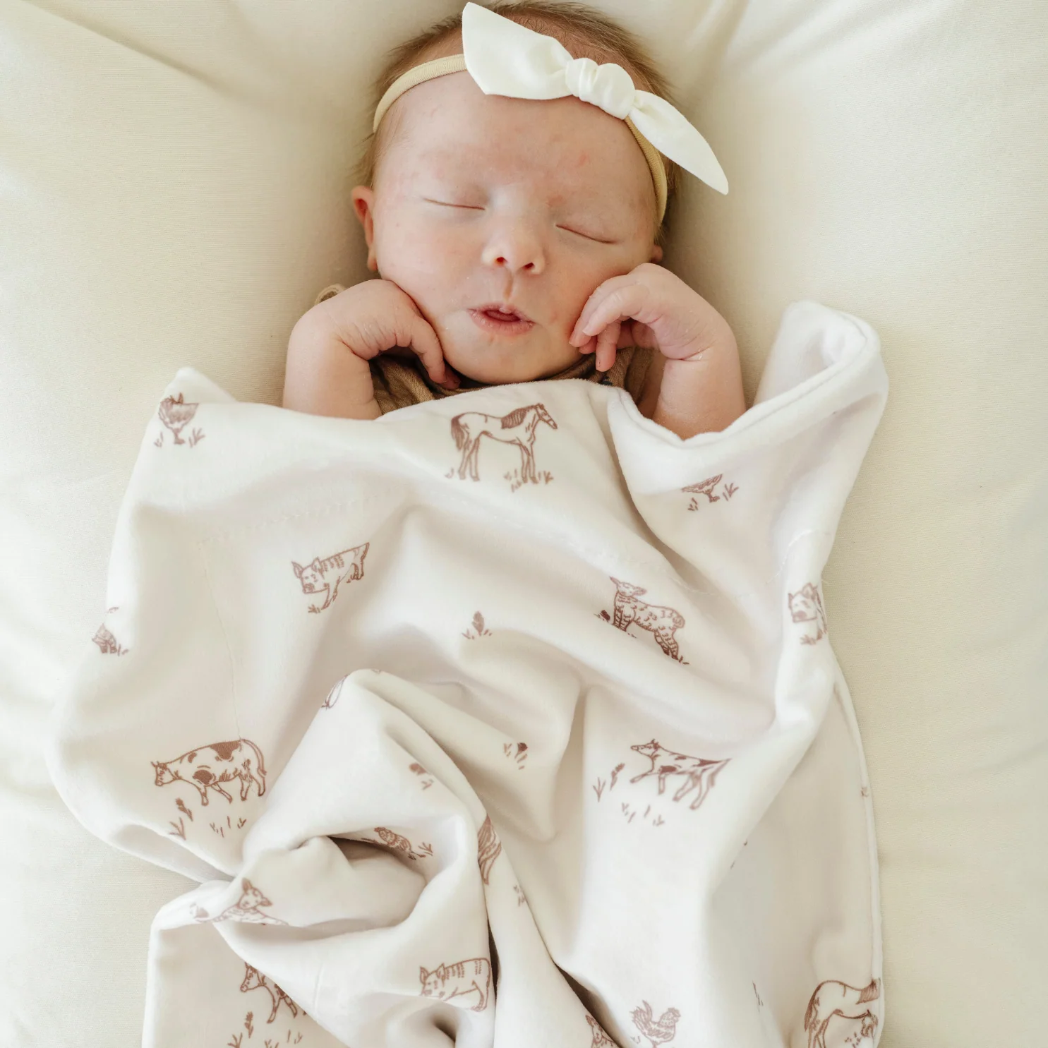 Minky Stretch Receiving Blankets - Image 44