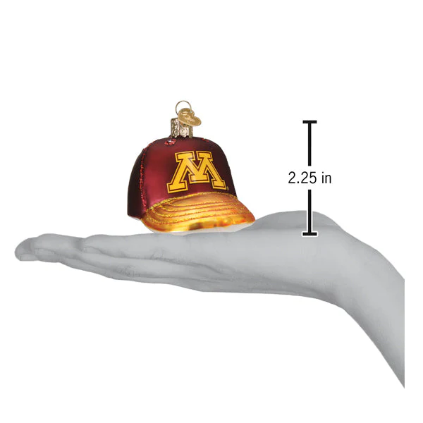 Minnesota Baseball Cap Ornament - Image 4